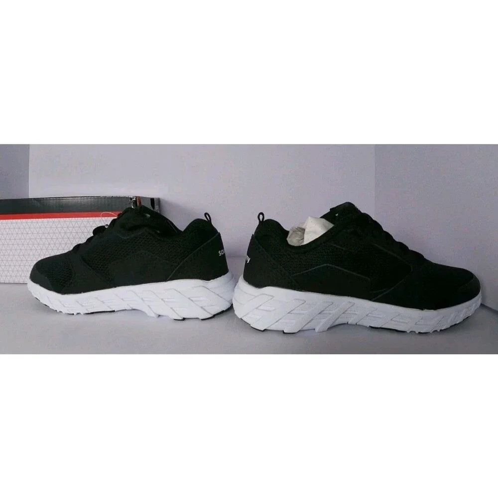 Saucony Big Kid Wind  Running Shoes, Black Size 11m NEW In Box